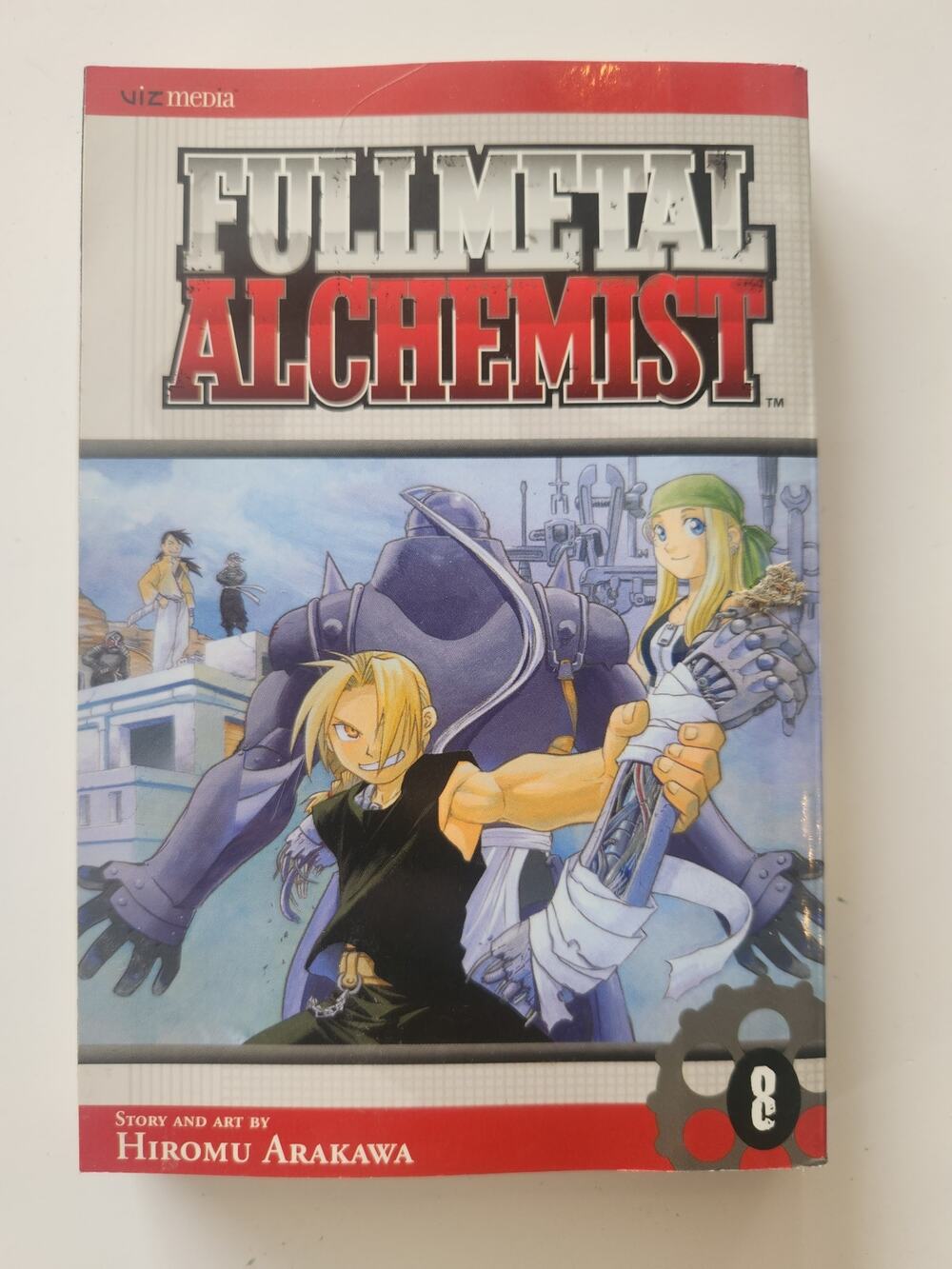 Fullmetal Alchemist Vol 8 Manga Hiromu Arakawa Viz Media First Printing 2006